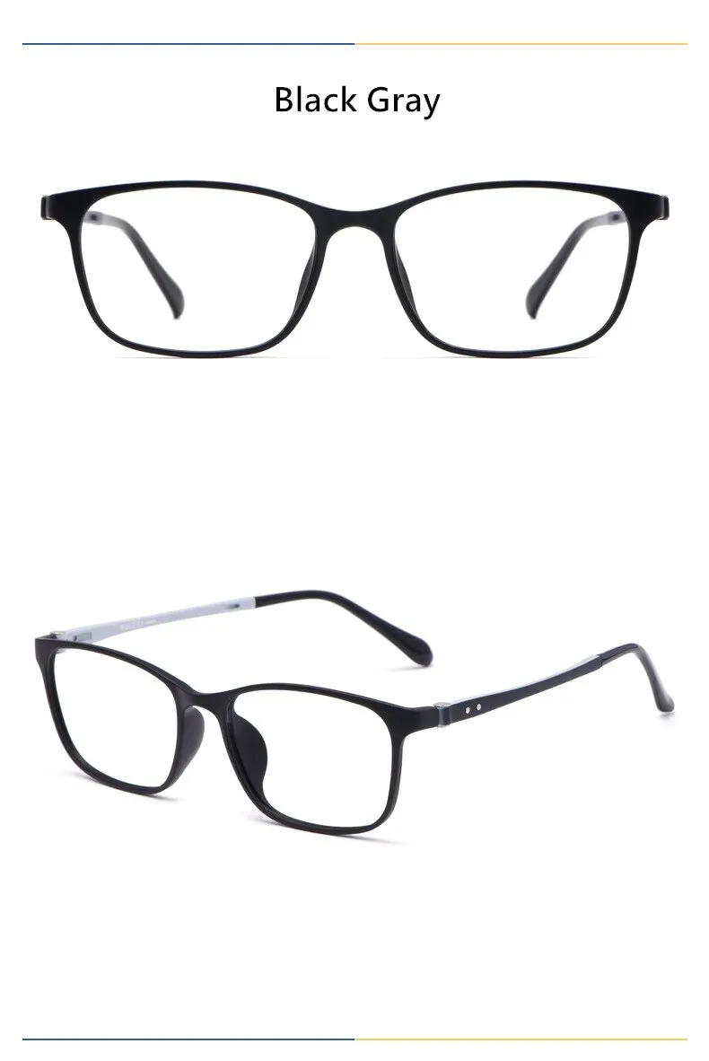 Yimaruili Unisex Full Rim Ultem/Steel Frame Eyeglasses 1939TR